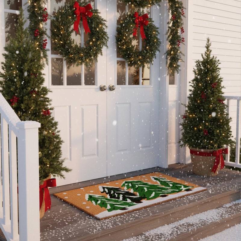 Calloway Mills 122252436 Winter Wonderland Doormat, 24" x 36", Multicolor - Image 2